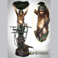 Antique Western Bronze Mermaid Sculpture GBF-G040